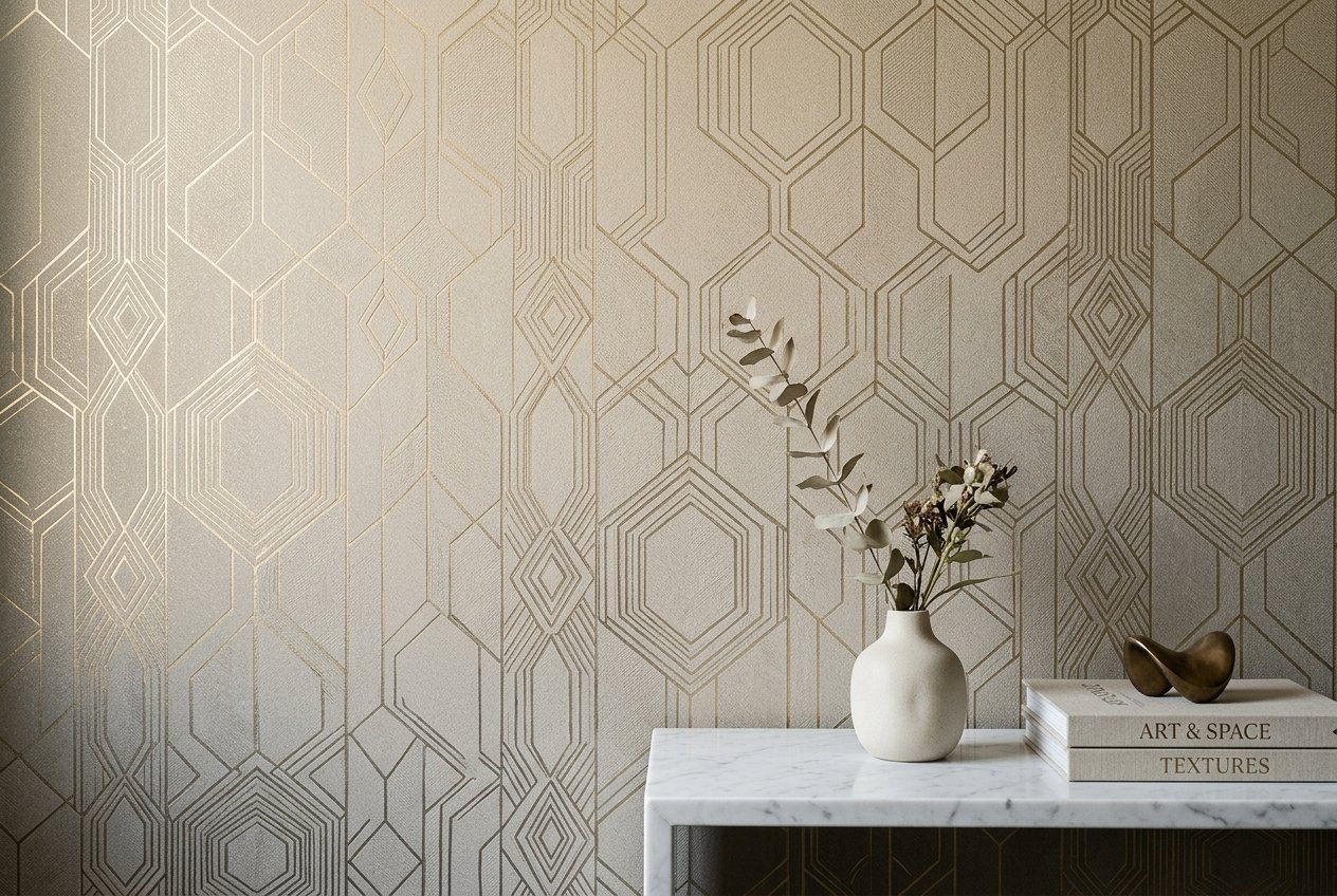 Imported and Luxury Wallpaper Installation